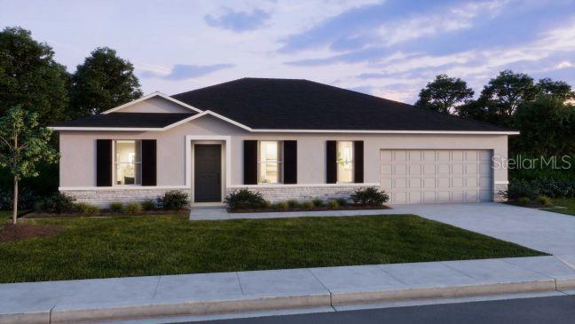 Artist Rendering at Dusk