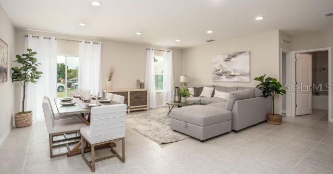 Model home - actual features may vary.