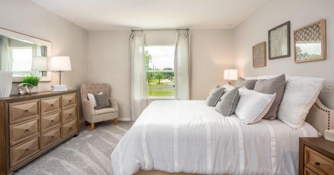 Model home - actual features may vary.