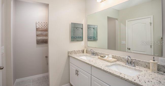 Model home - actual features may vary.