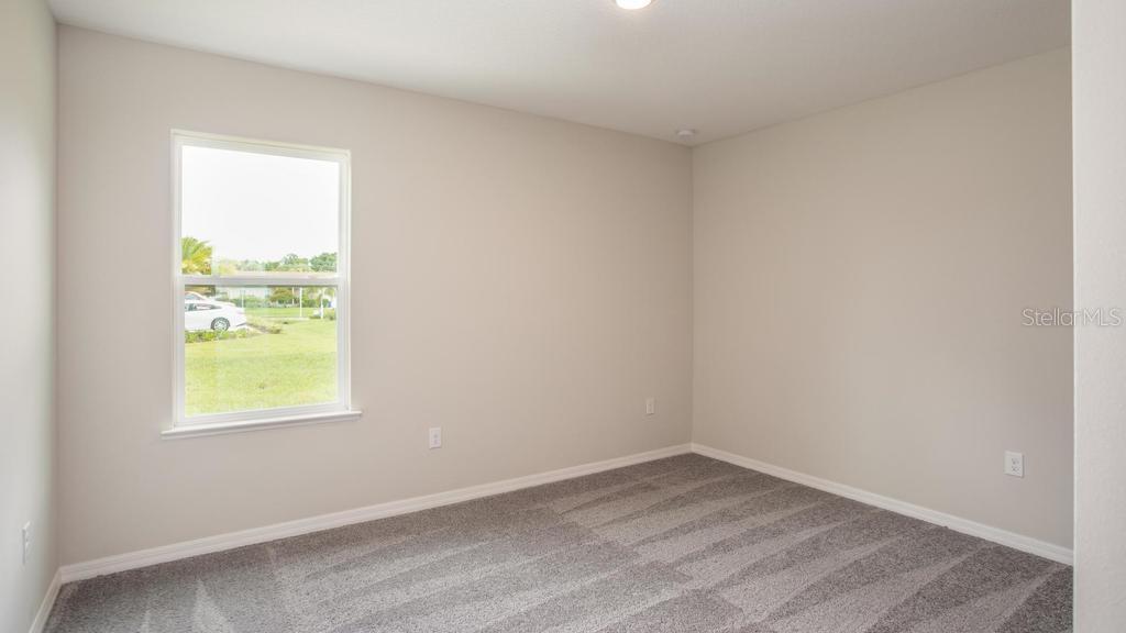 Model home - actual features may vary.