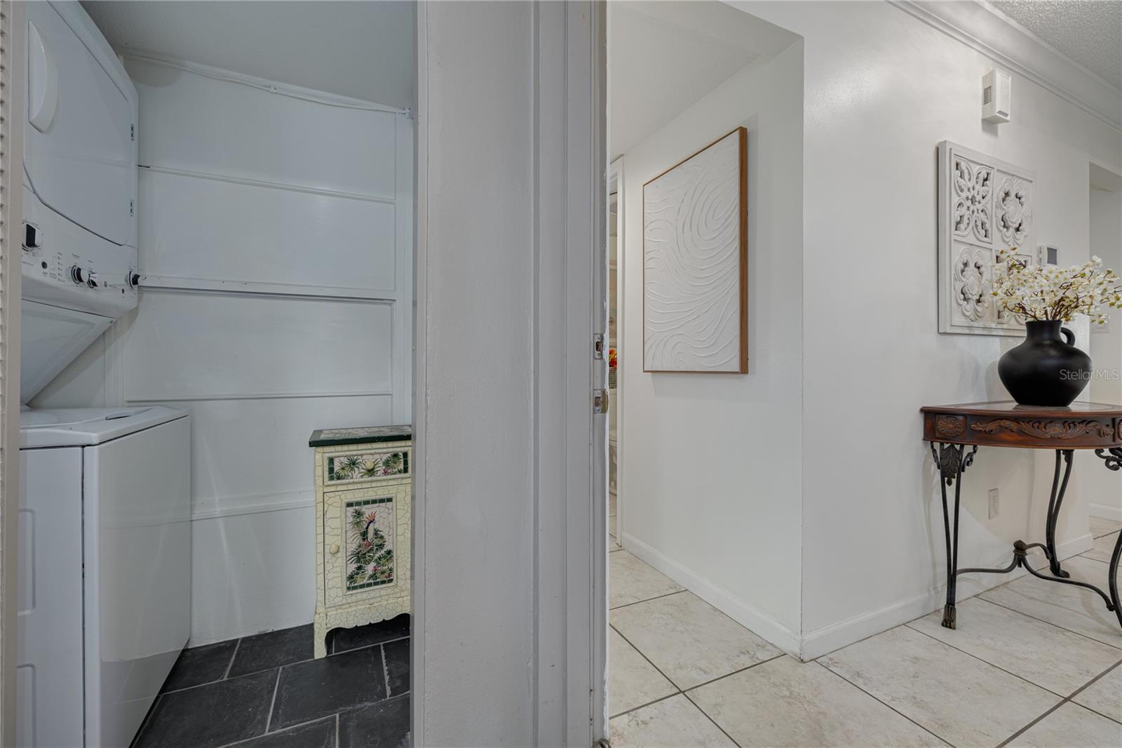 Laundry closet