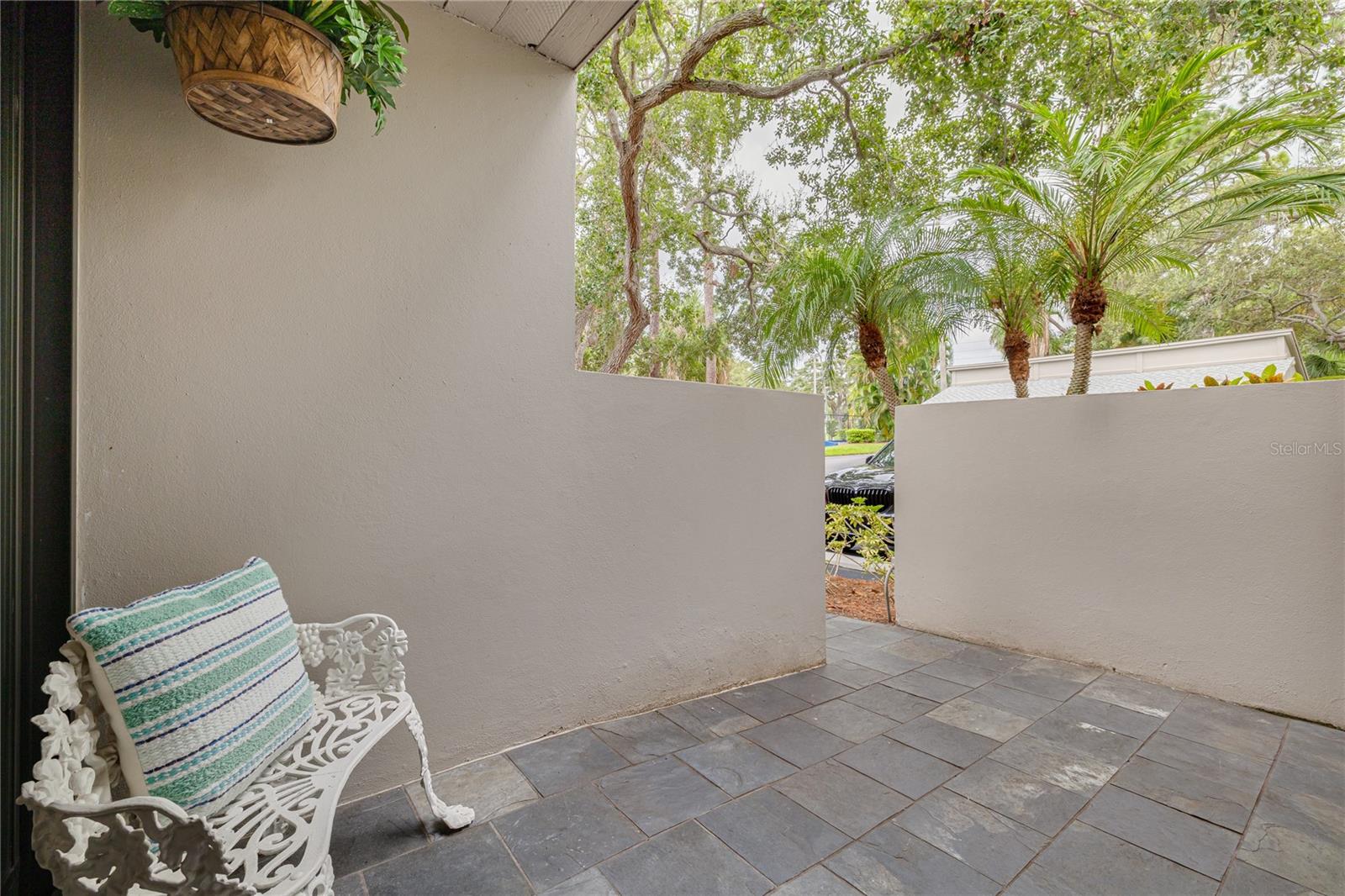 Front courtyard