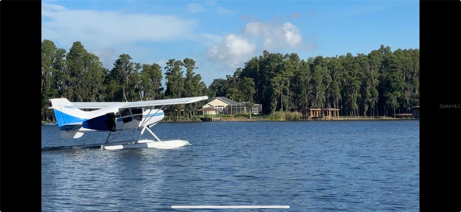 Seaplane not included of course! Photo from back yard on Padgett
