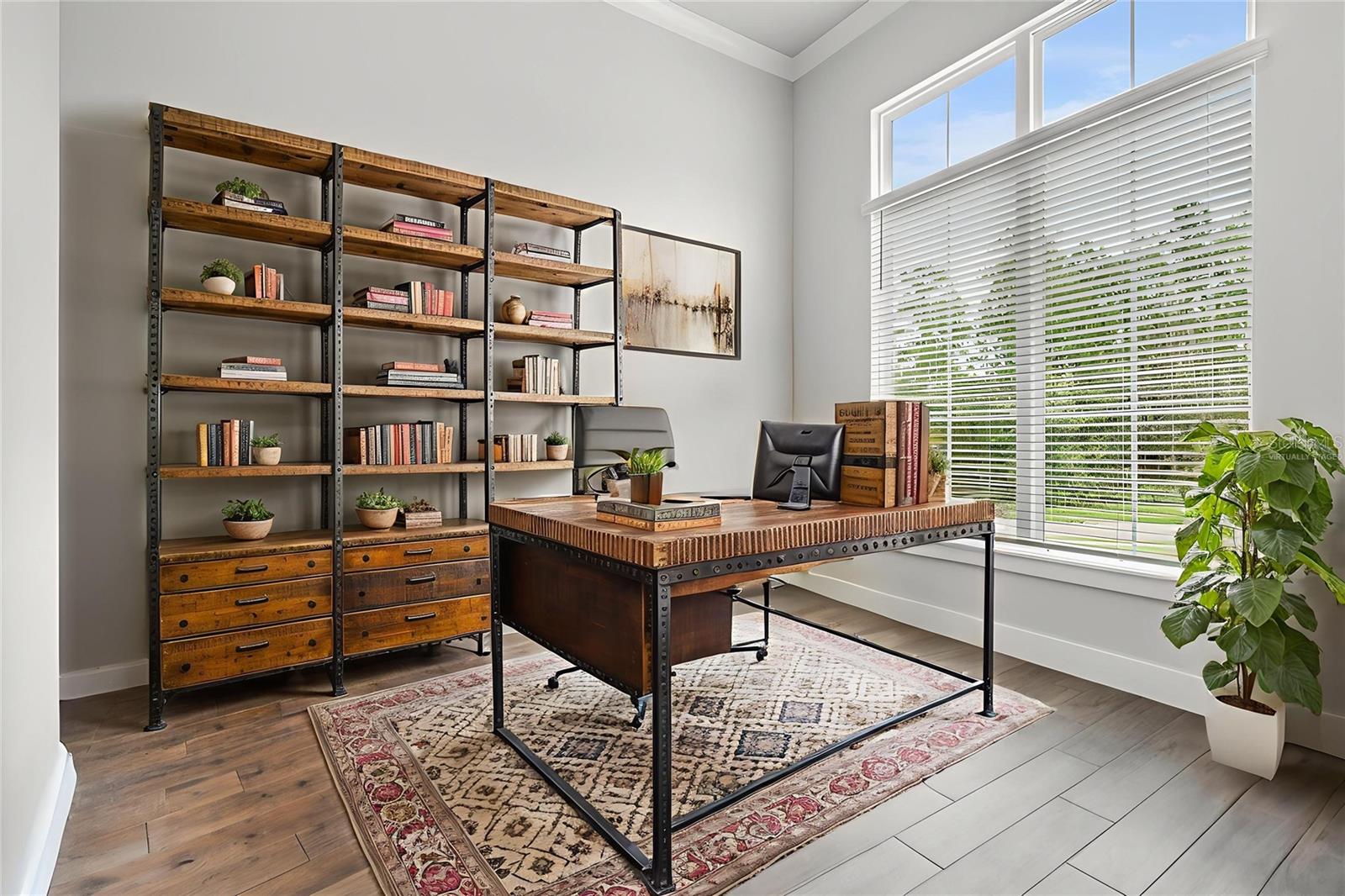 Virtually Staged Office