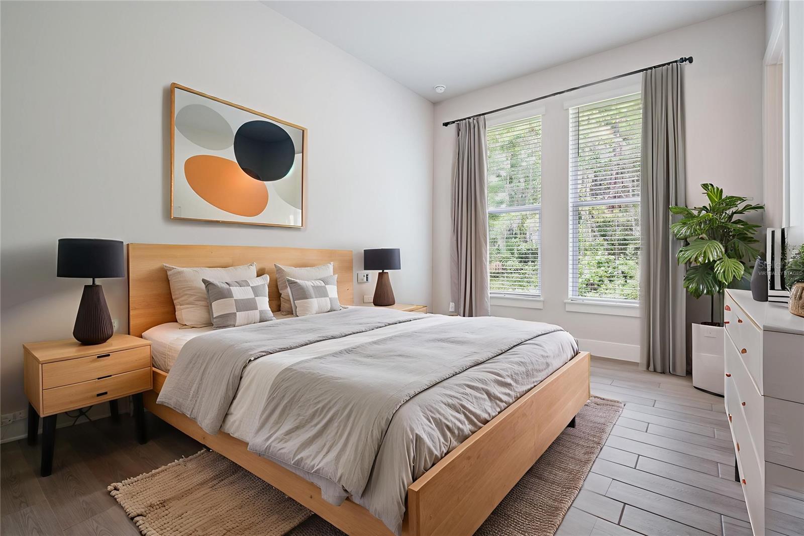 Virtually Staged Bedroom 4 Mini Suite with En-Suite Bath