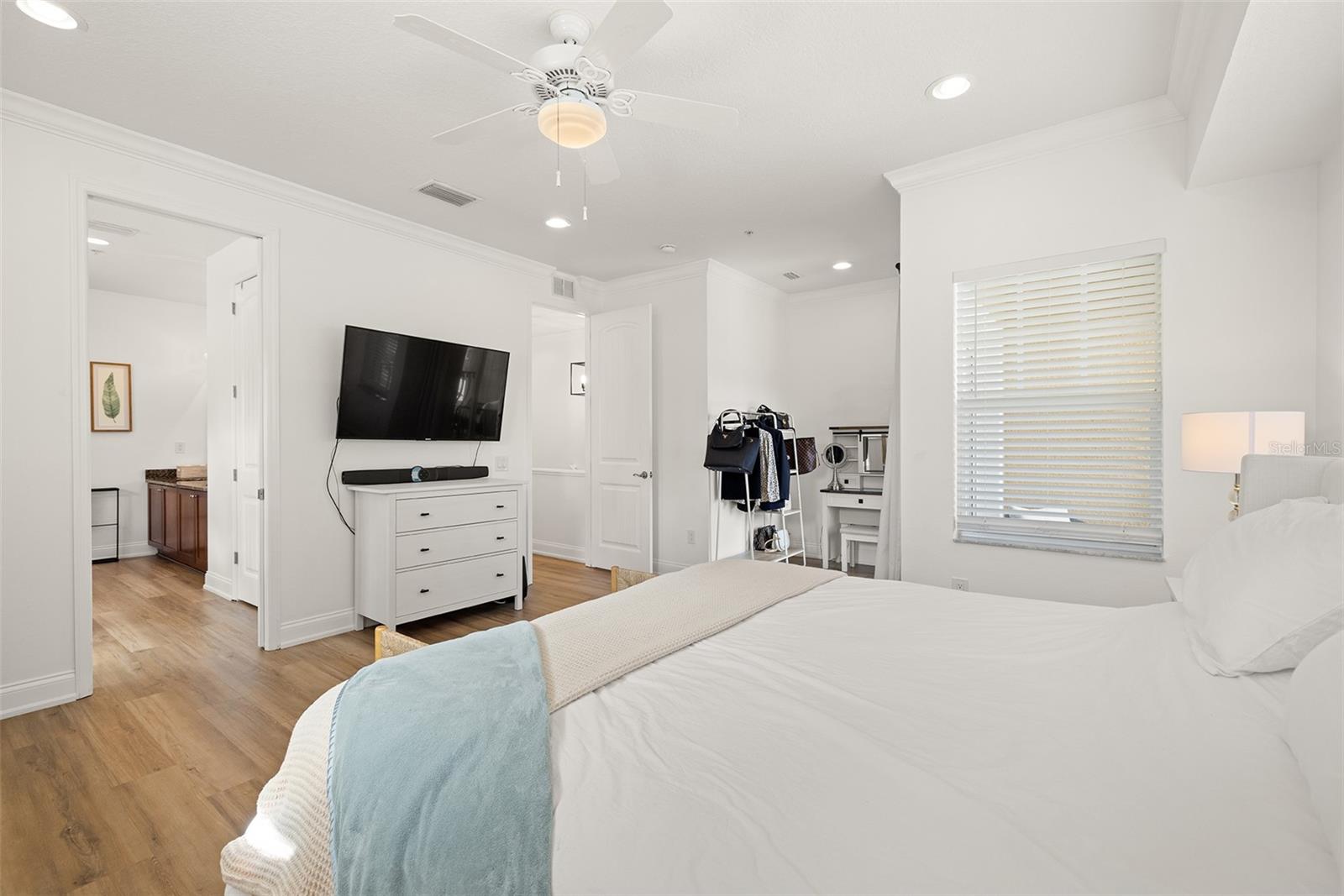 Primary bedroom suite