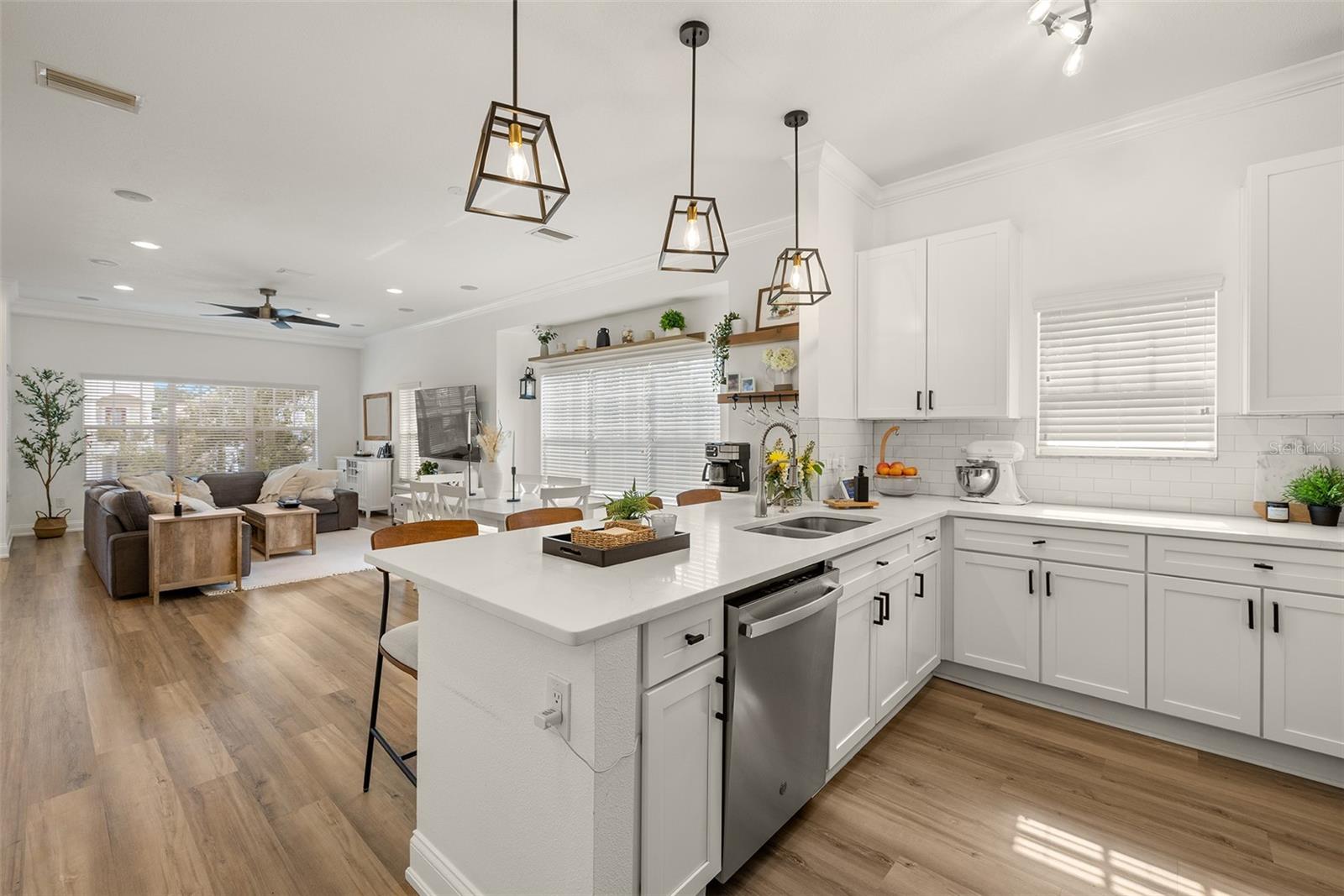 Open floor plan