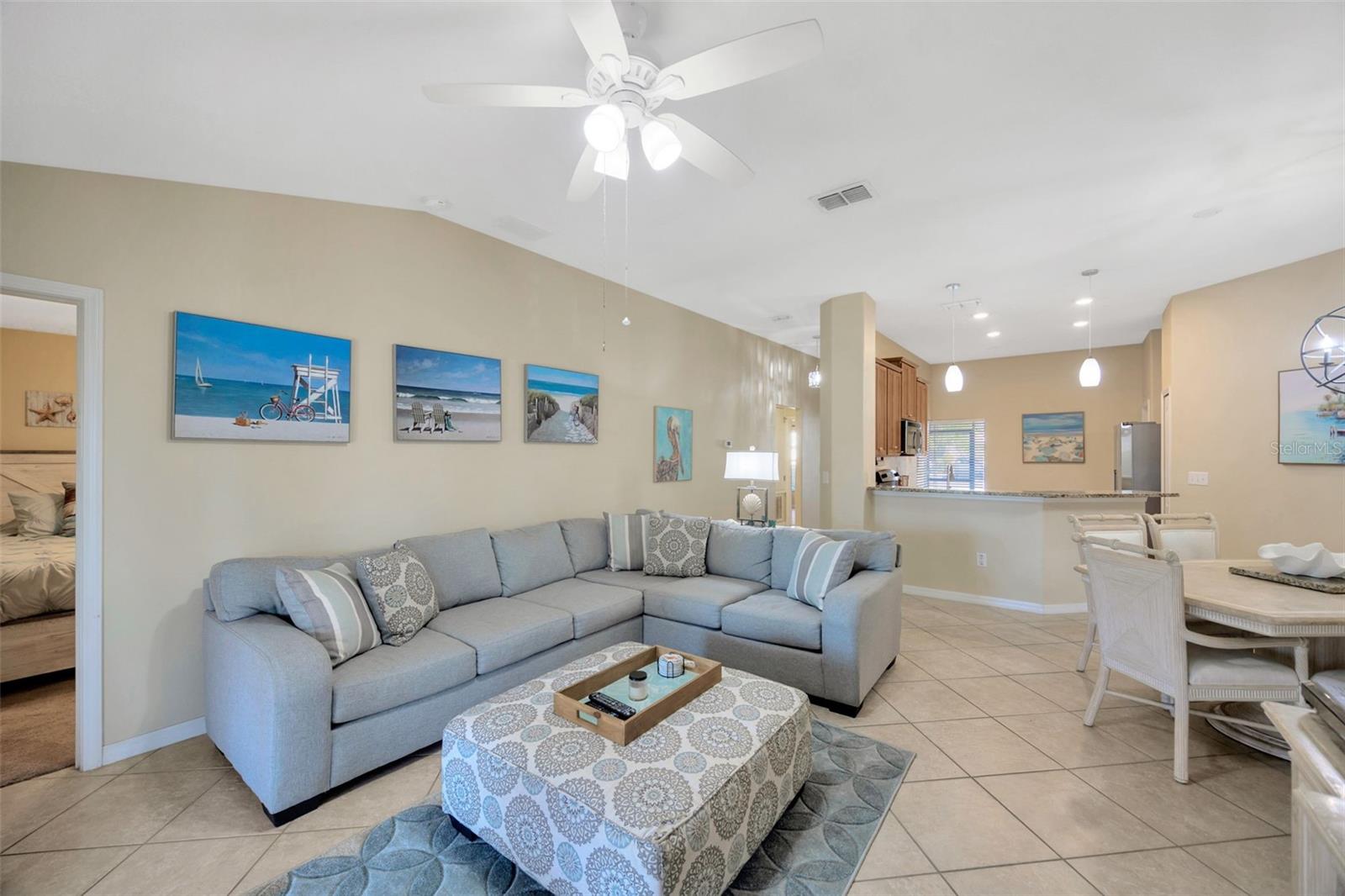 Open floor plan