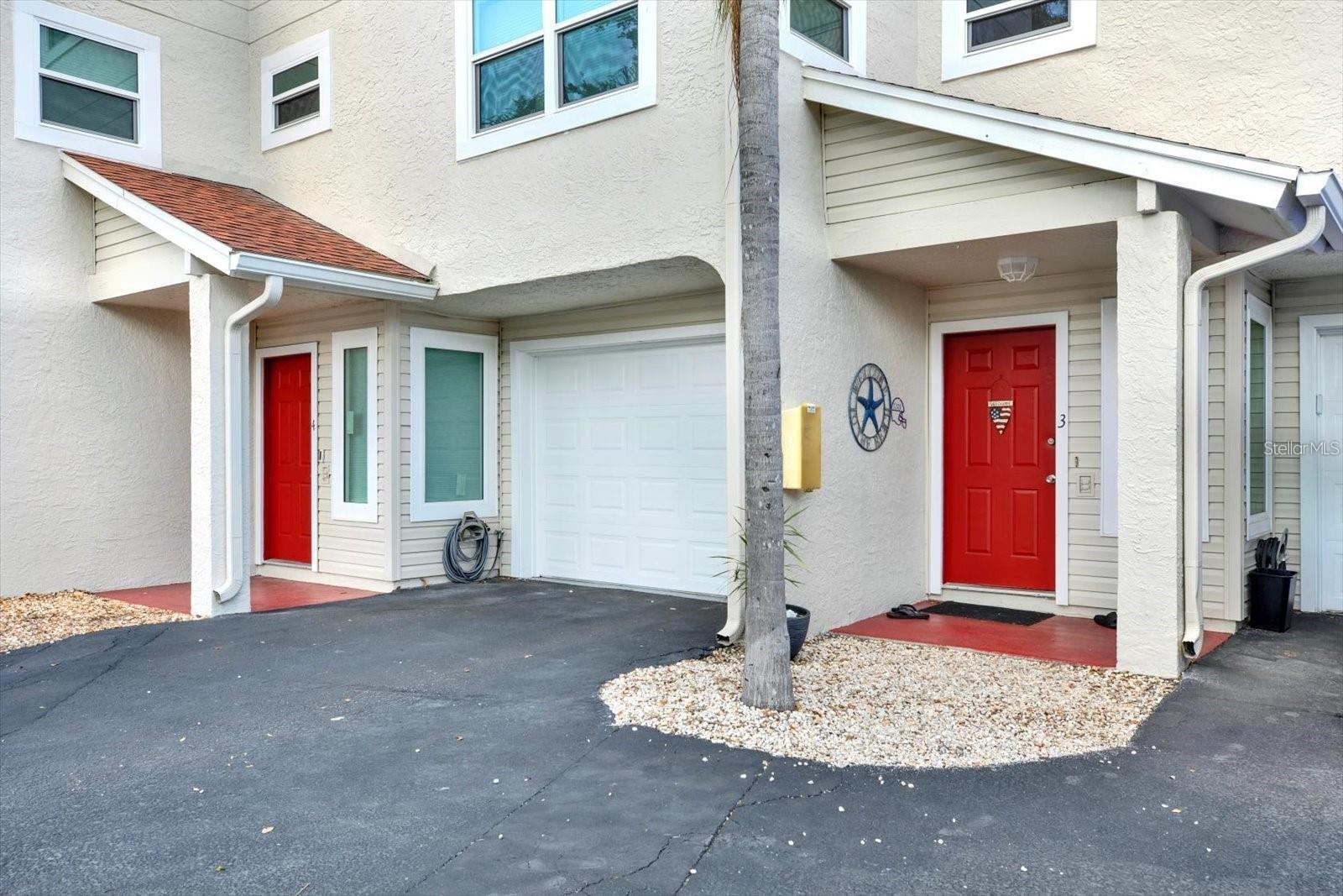 UNIT 3 AND 4 EACH WITH 2 BEDROOMS 2 1/2 BATH AND A DEN WITH SINGLE CAR GARAGE
