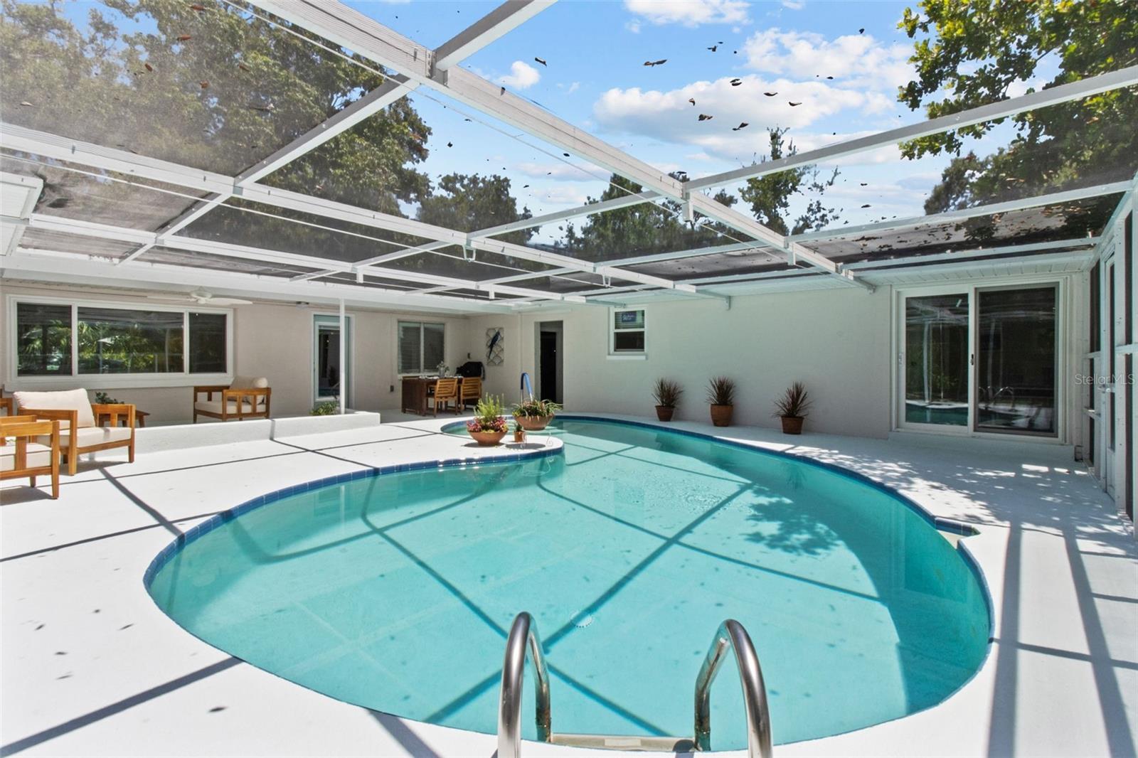 Screened Pool.