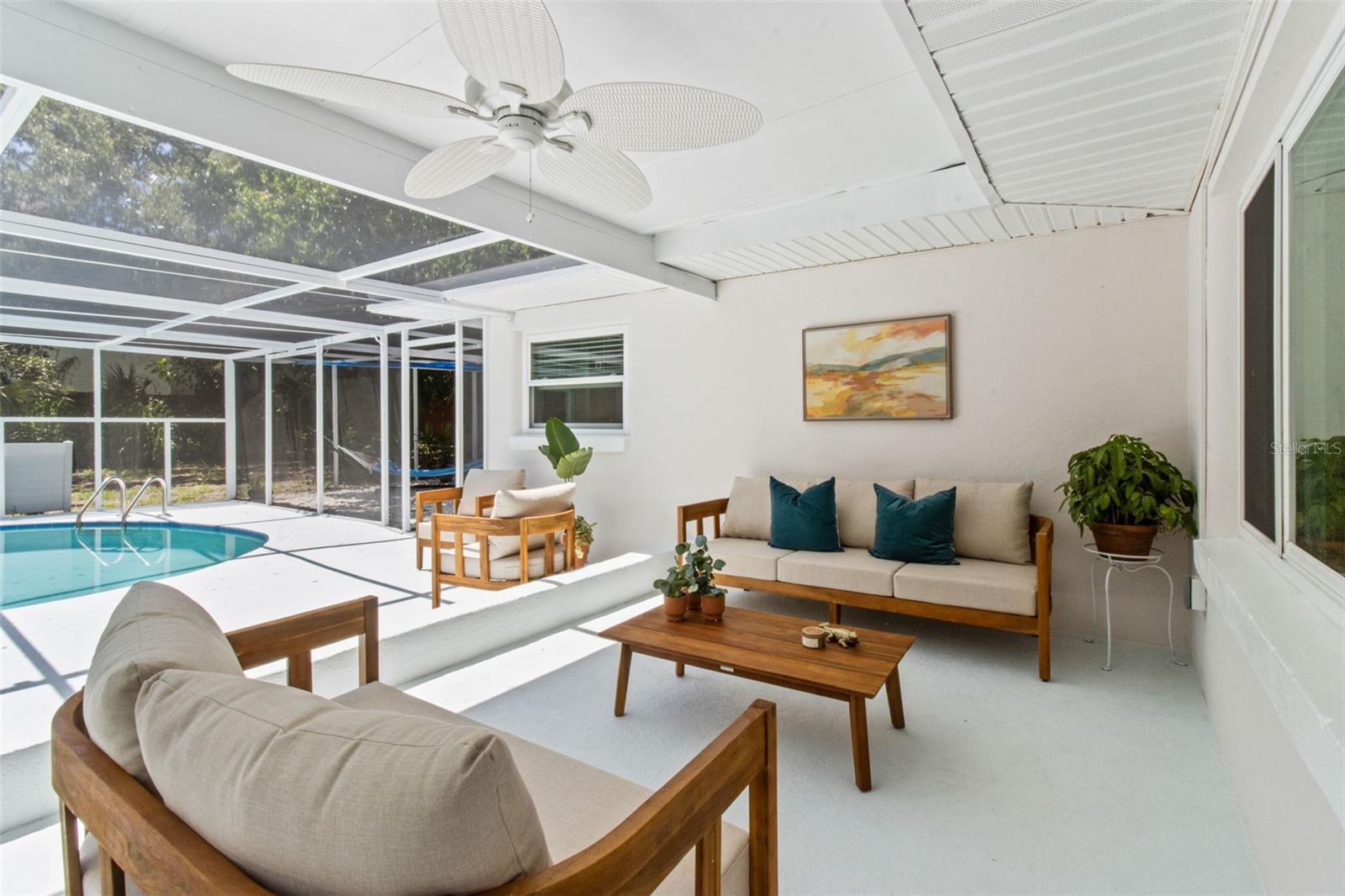 Space for entertaining.