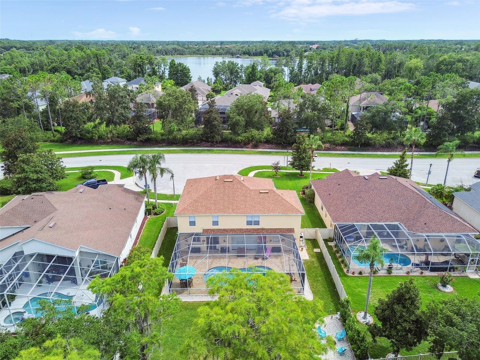 Aerial Backyard