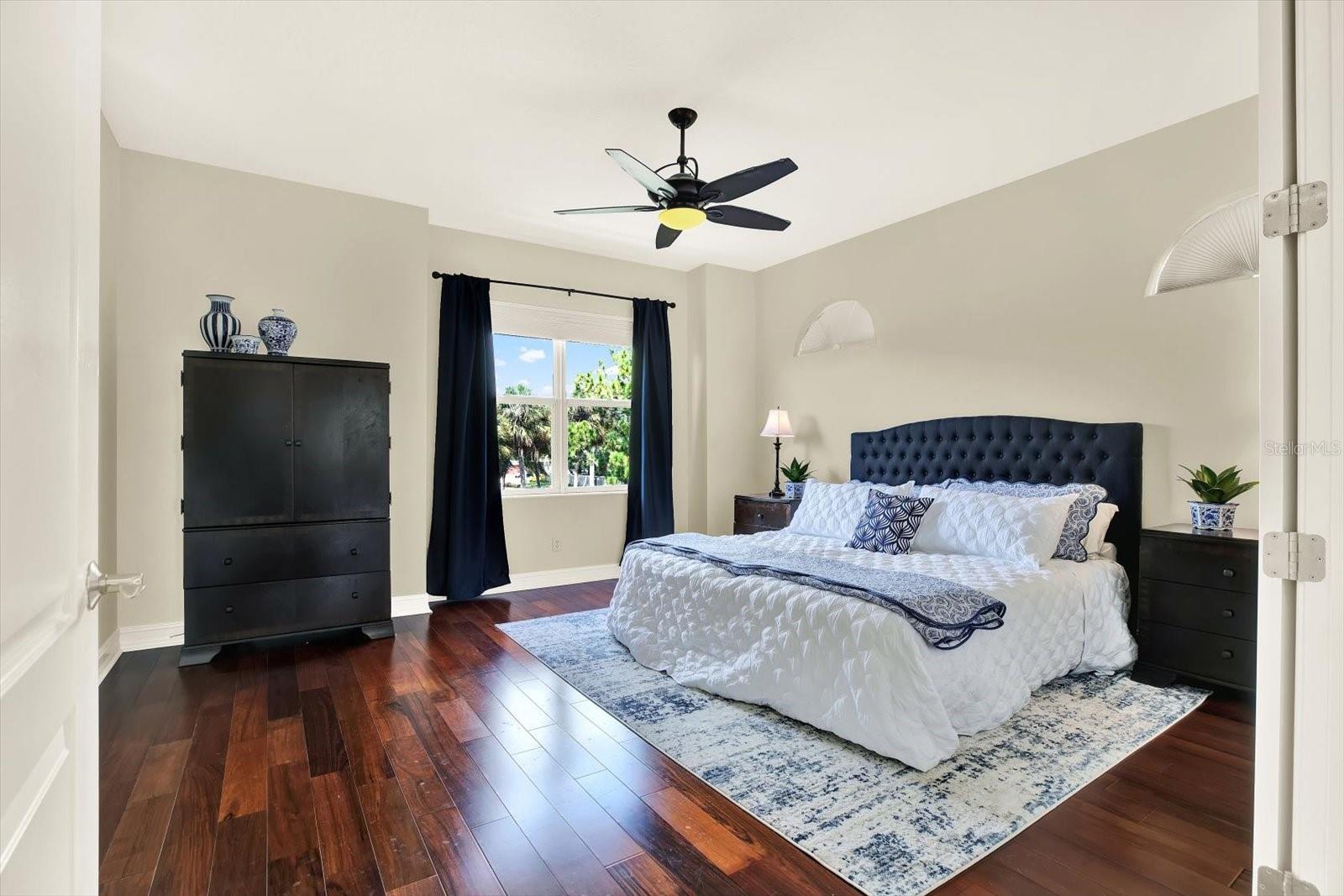 Luxurious double door entry into Primary Suite.