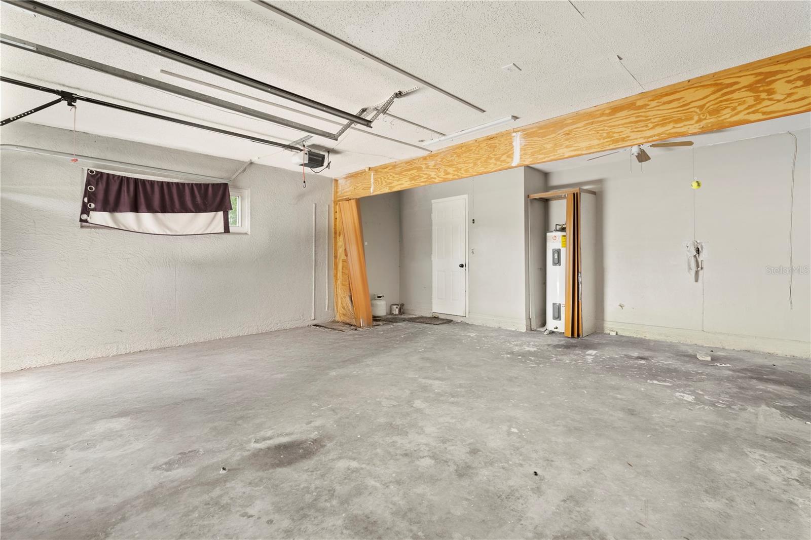 Two car garage