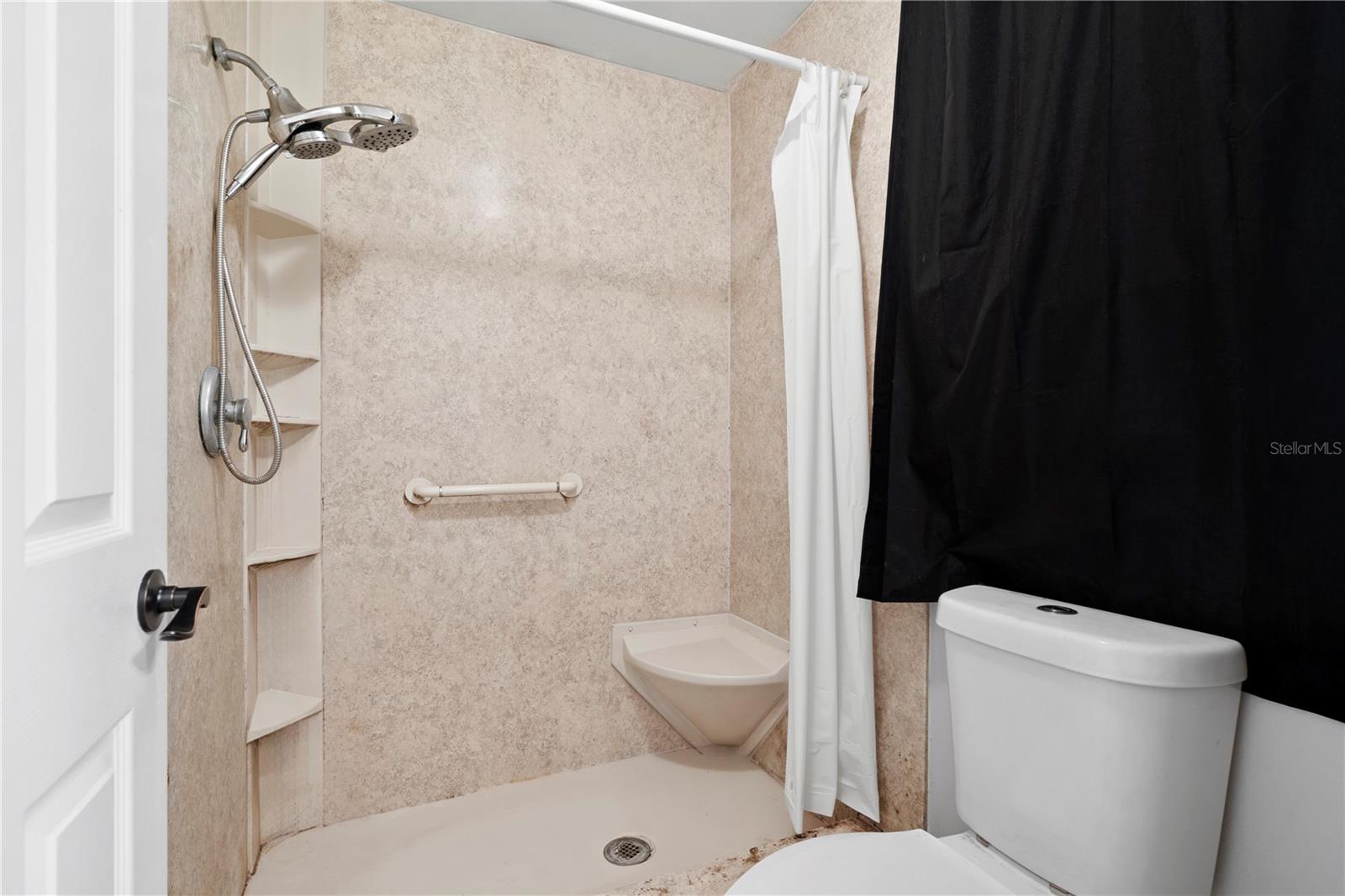 Primary shower only
