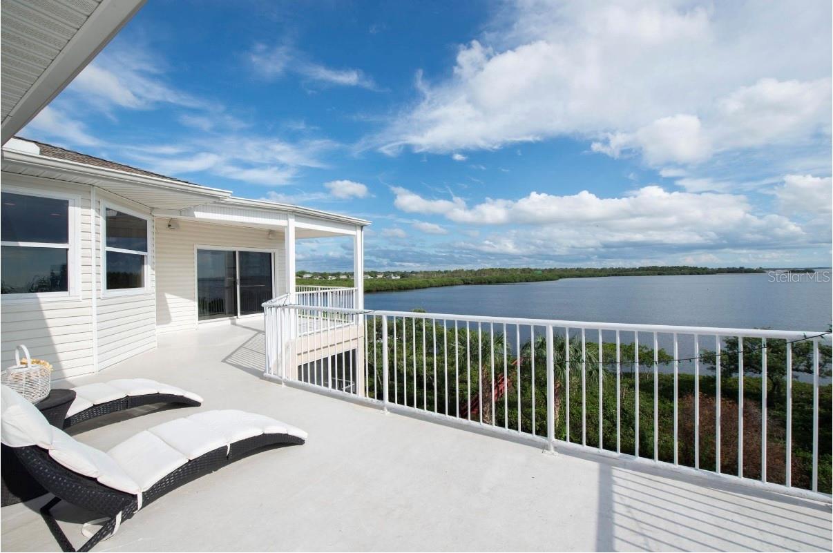 step to your roof level balcony, enjoy your morning coffee