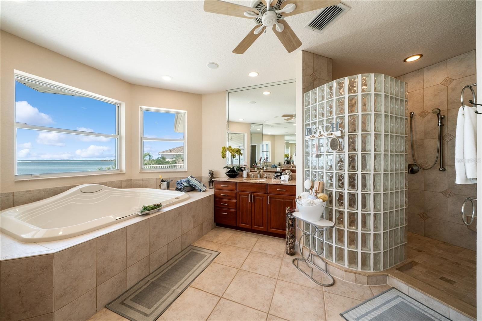 walk-in shower