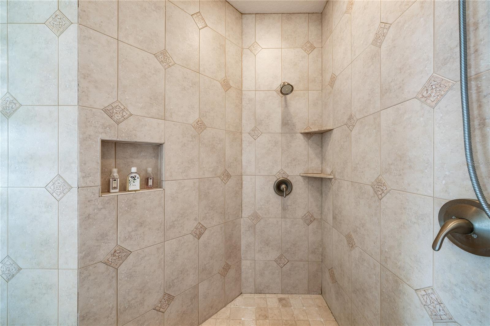 large shower