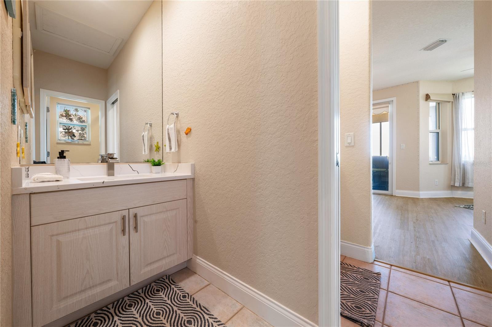 guest bedroom number one's vanity room
