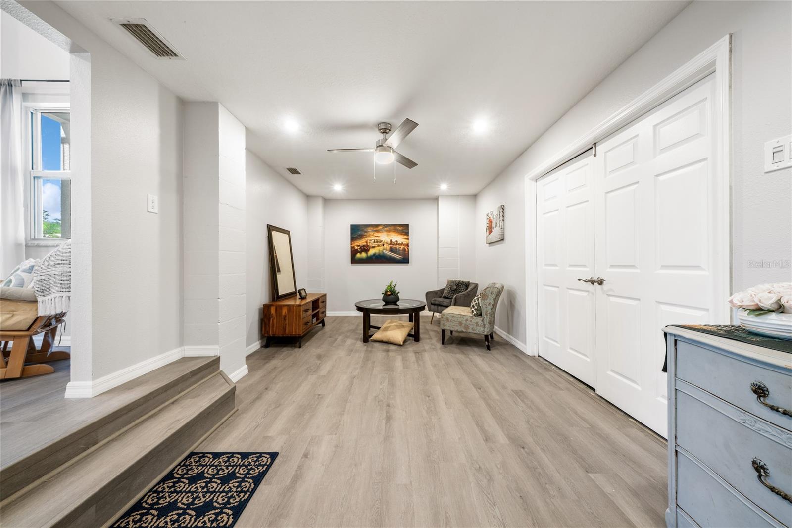 downstairs zen/meditation room