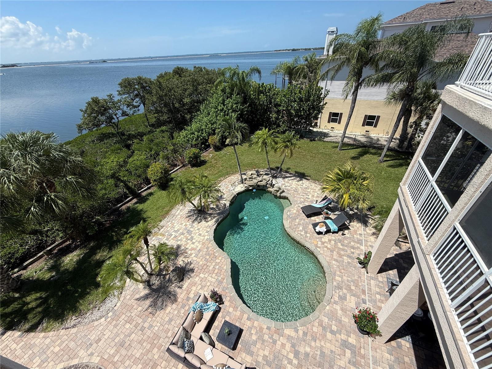 heated pool
