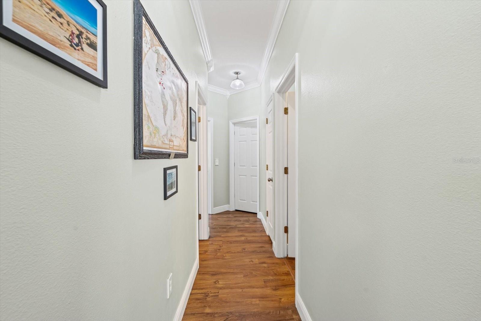 Hallway to Bedrooms 2-4