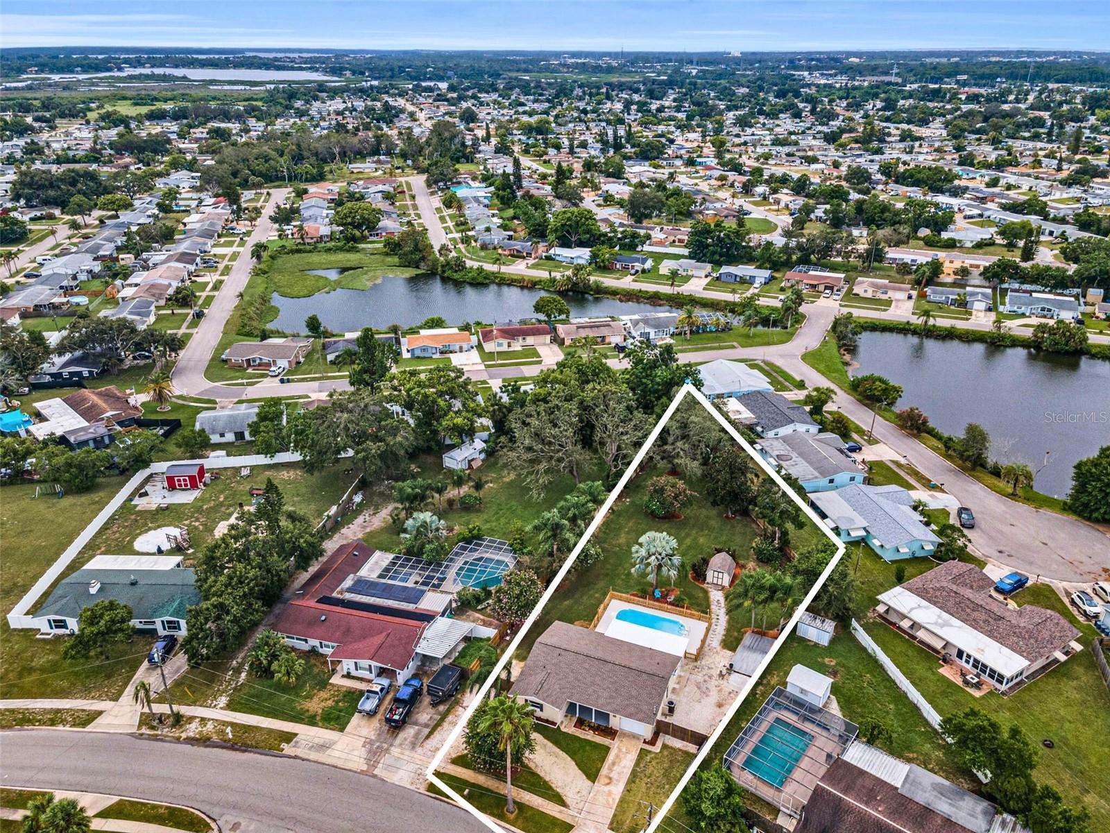 Aerial View5022 Forest Hills Dr, Holiday FL