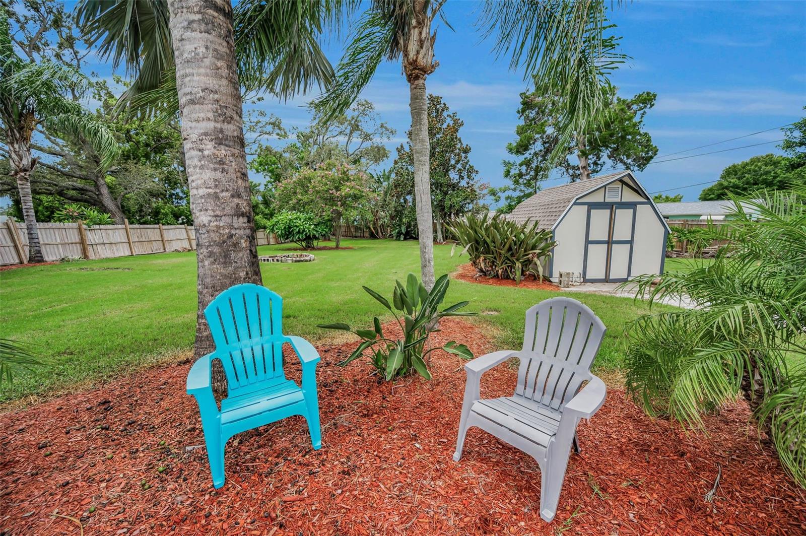 Backyard5022 Forest Hills Dr, Holiday FL