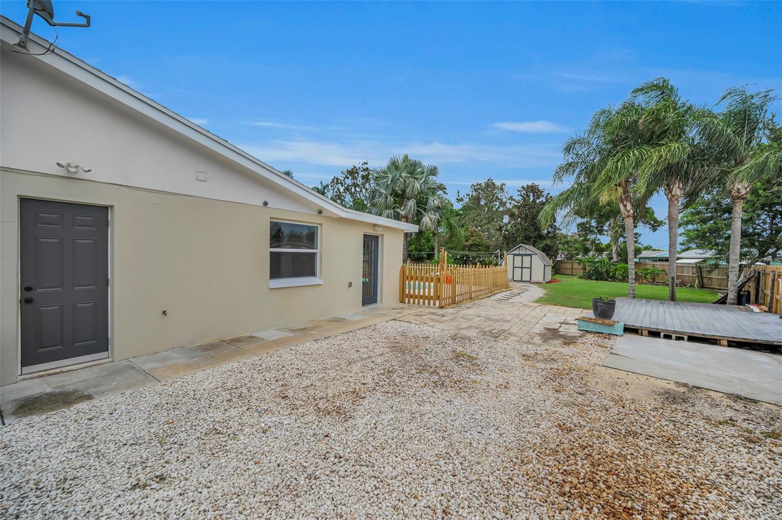 Side Yard/Parking Area5022 Forest Hills Dr, Holiday FL