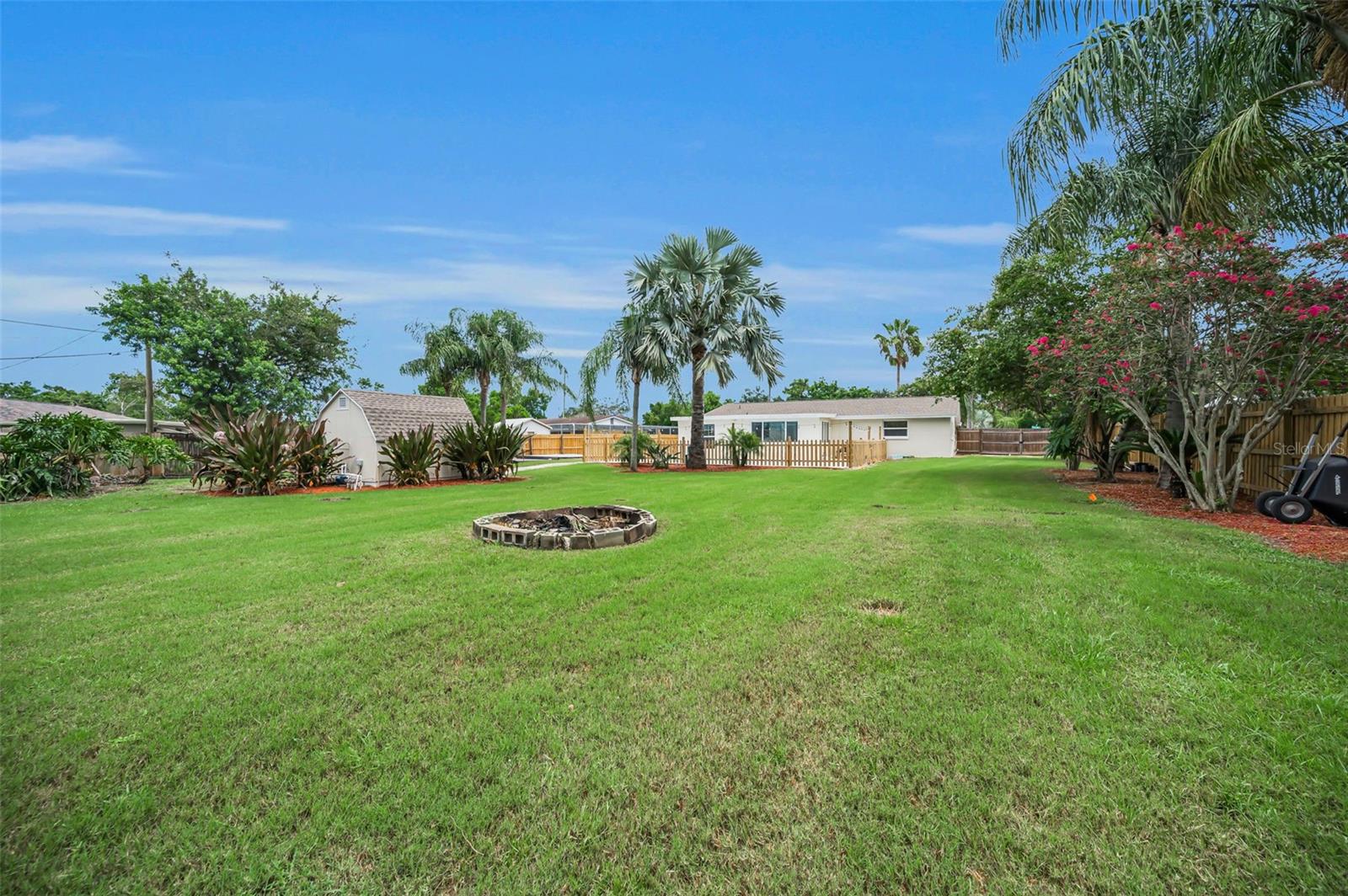 Backyard5022 Forest Hills Dr, Holiday FL