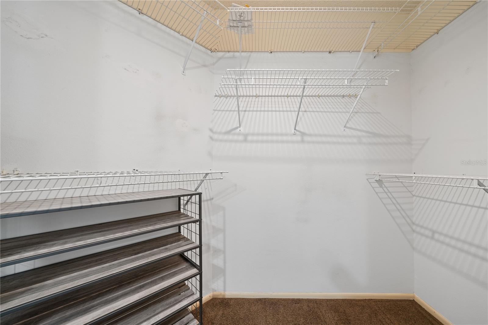 Primary closet