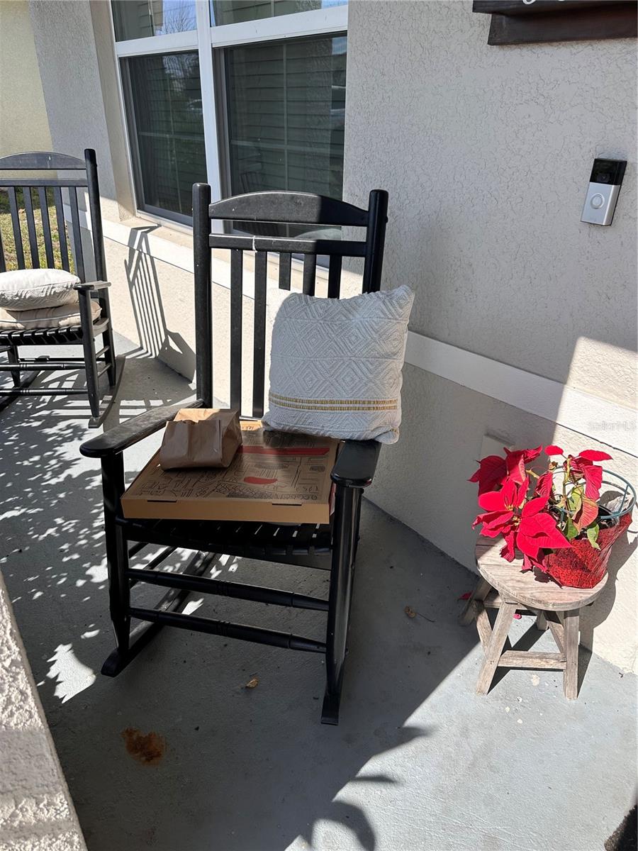 Back patio