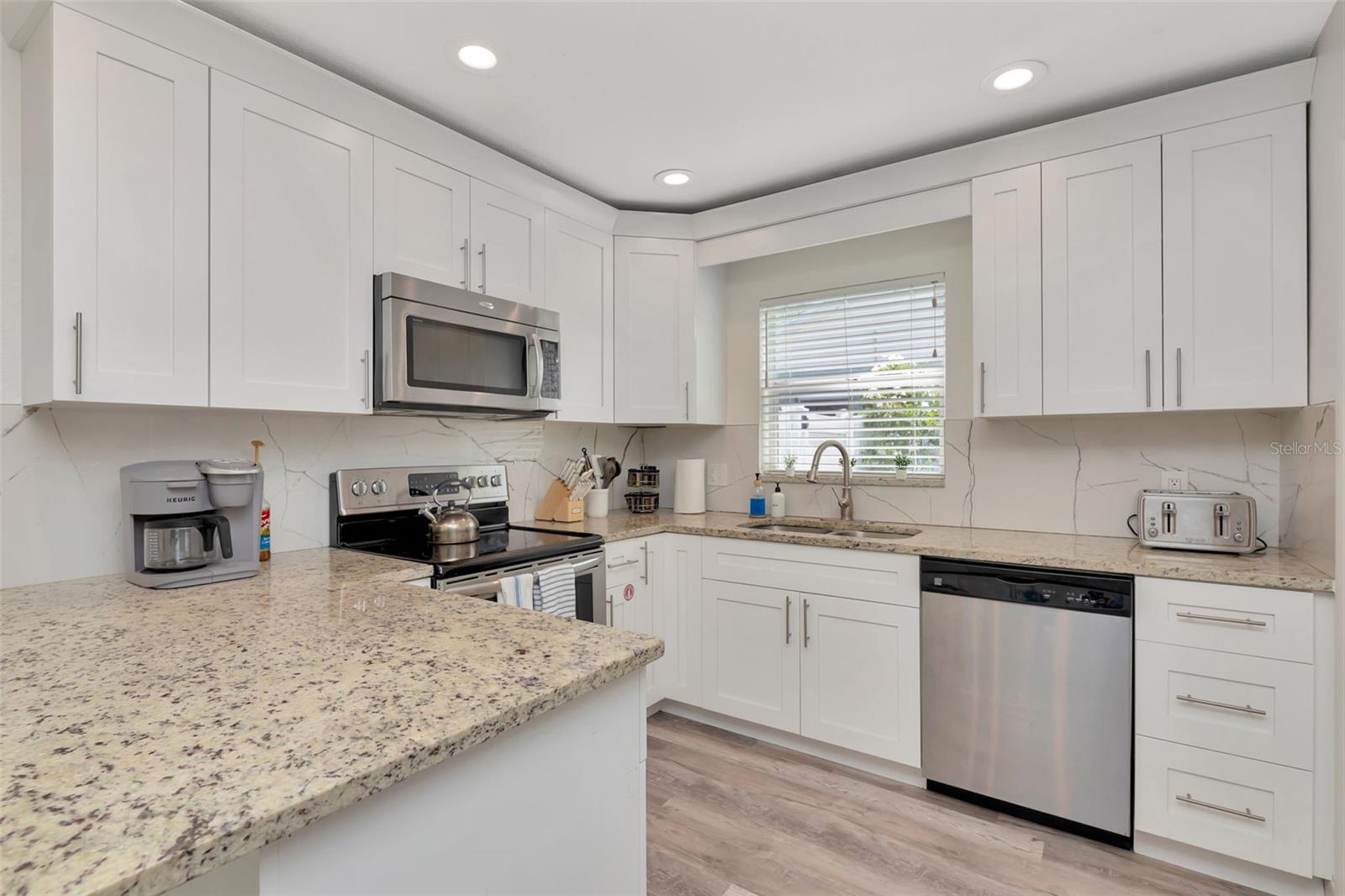 Updated kitchen.