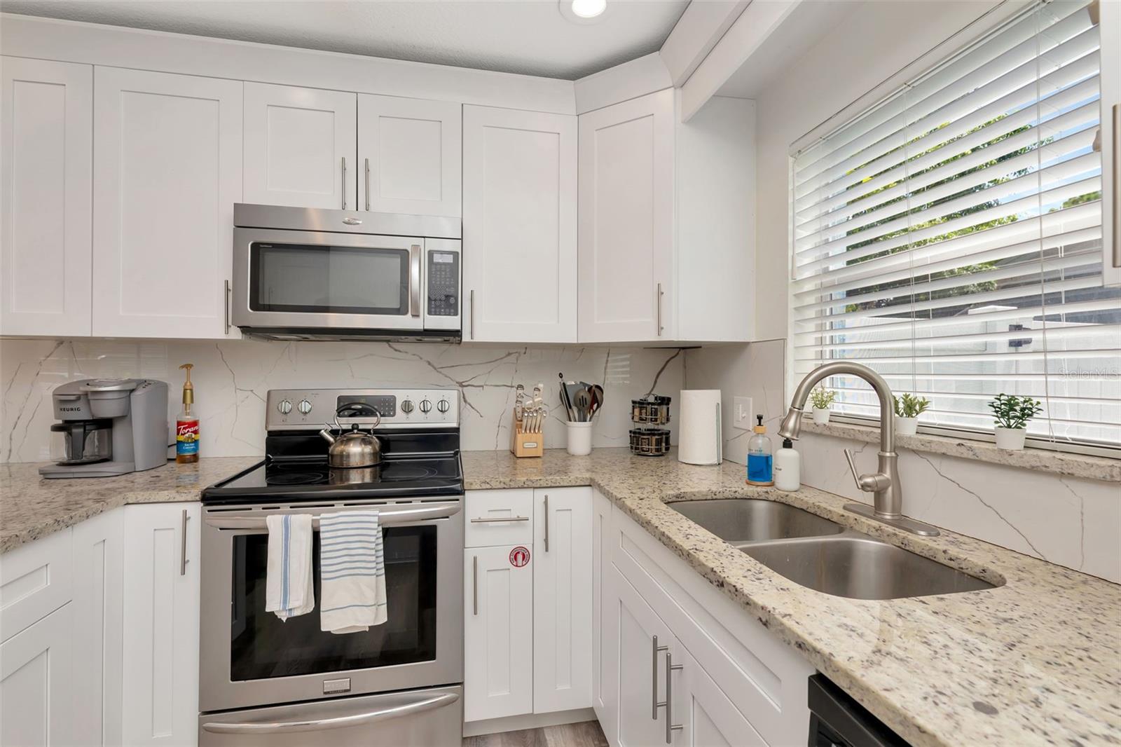 Another view of the updated kitchen.