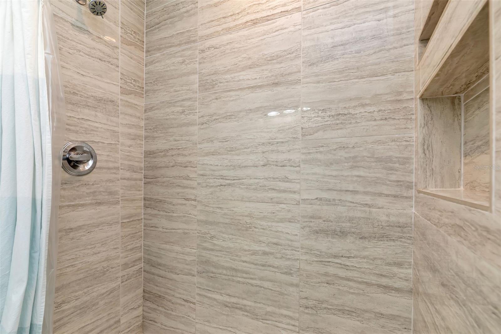 Updated shower in bathroom 2
