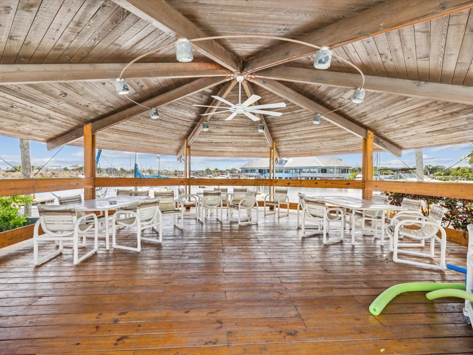 Gazebo by Pool
