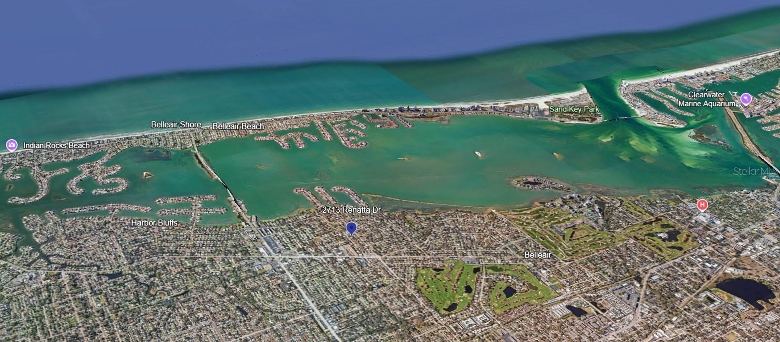 MINUTES to the Intercoastal and Belleair Beach