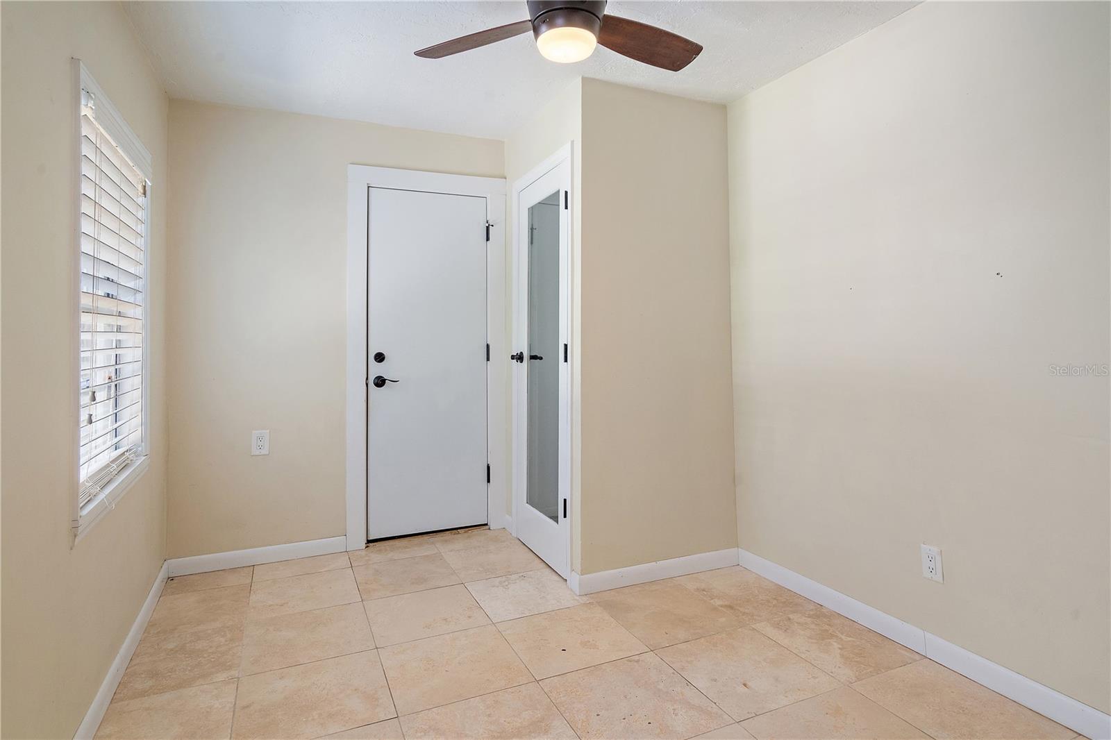 3rd Bedroom w/ entrance to garage