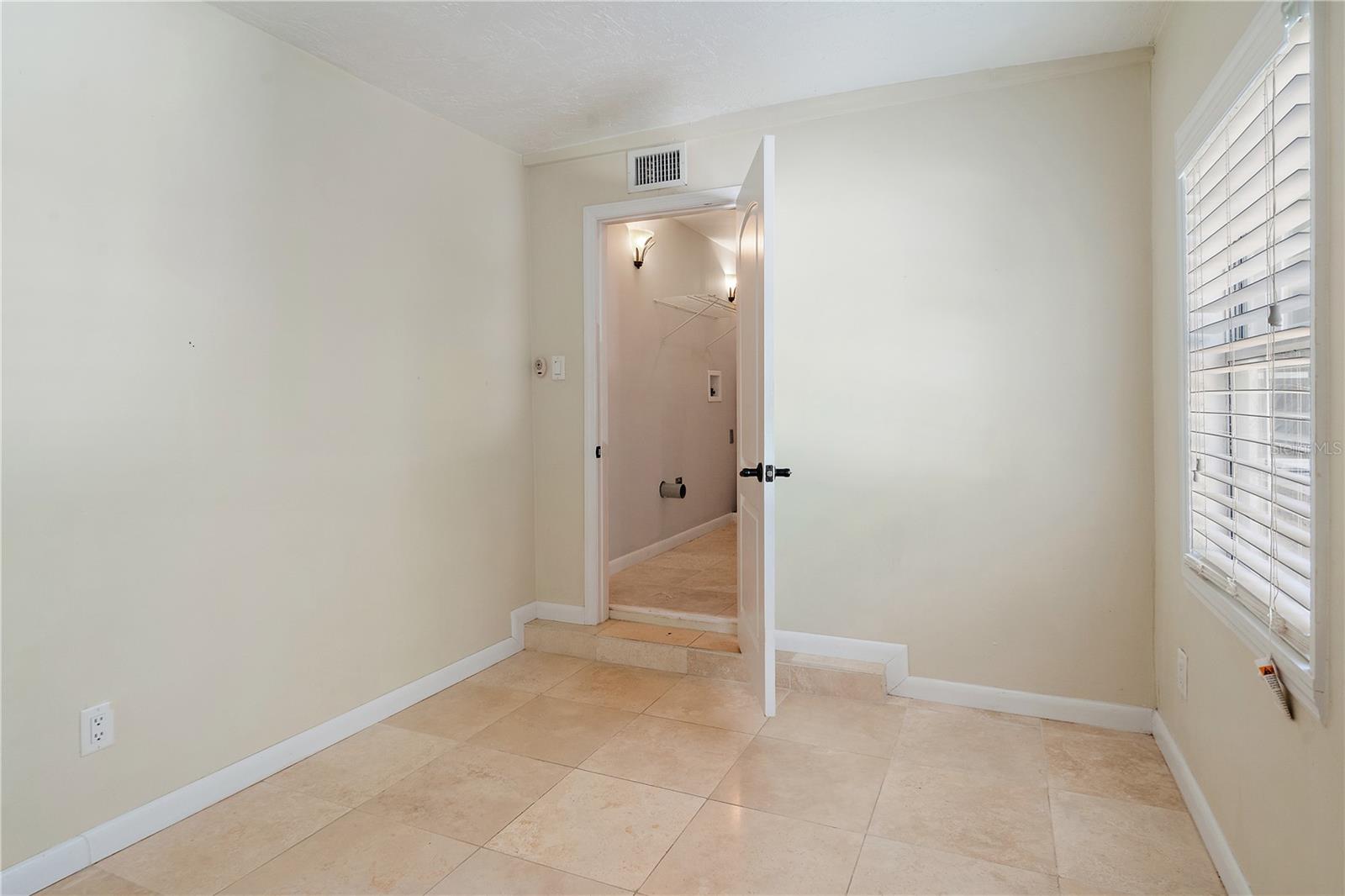 3rd Bedroom looking into Laundry Room