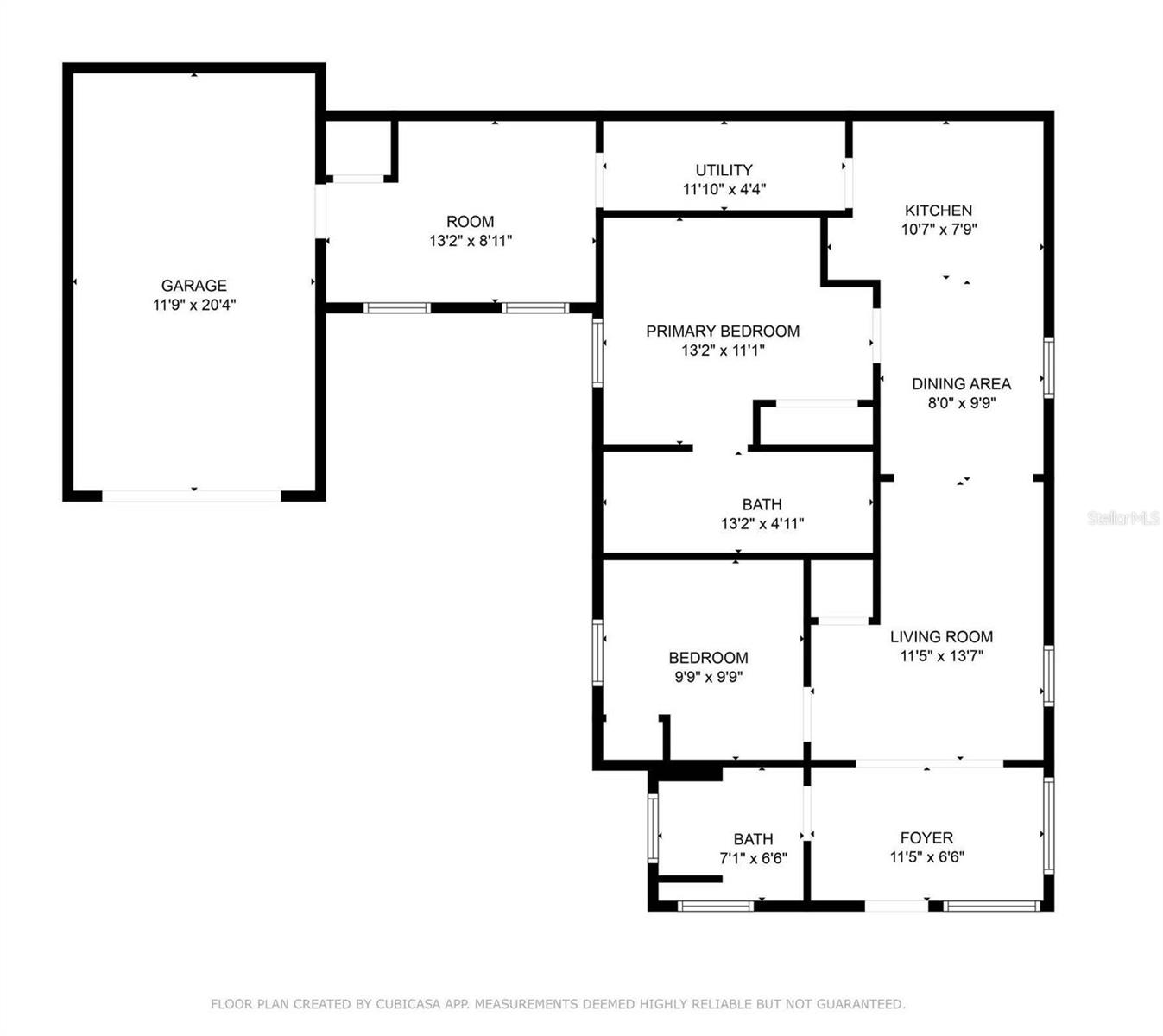 Floor Plan - Approximate Measurements