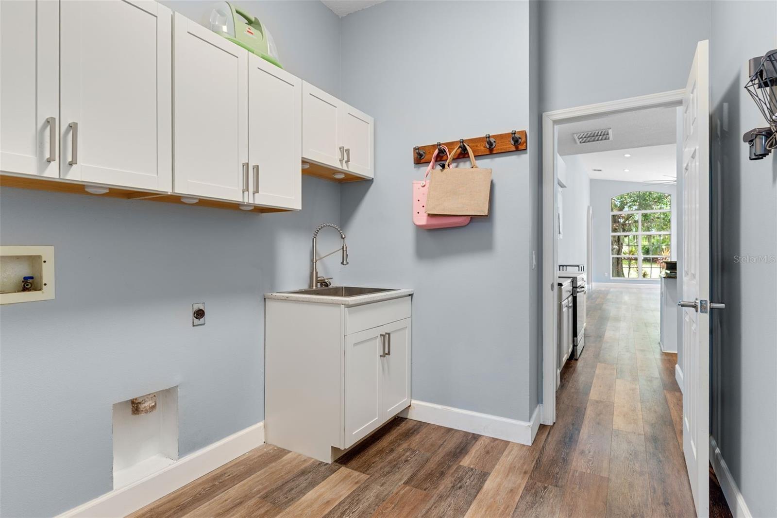 Indoor Laundry Room