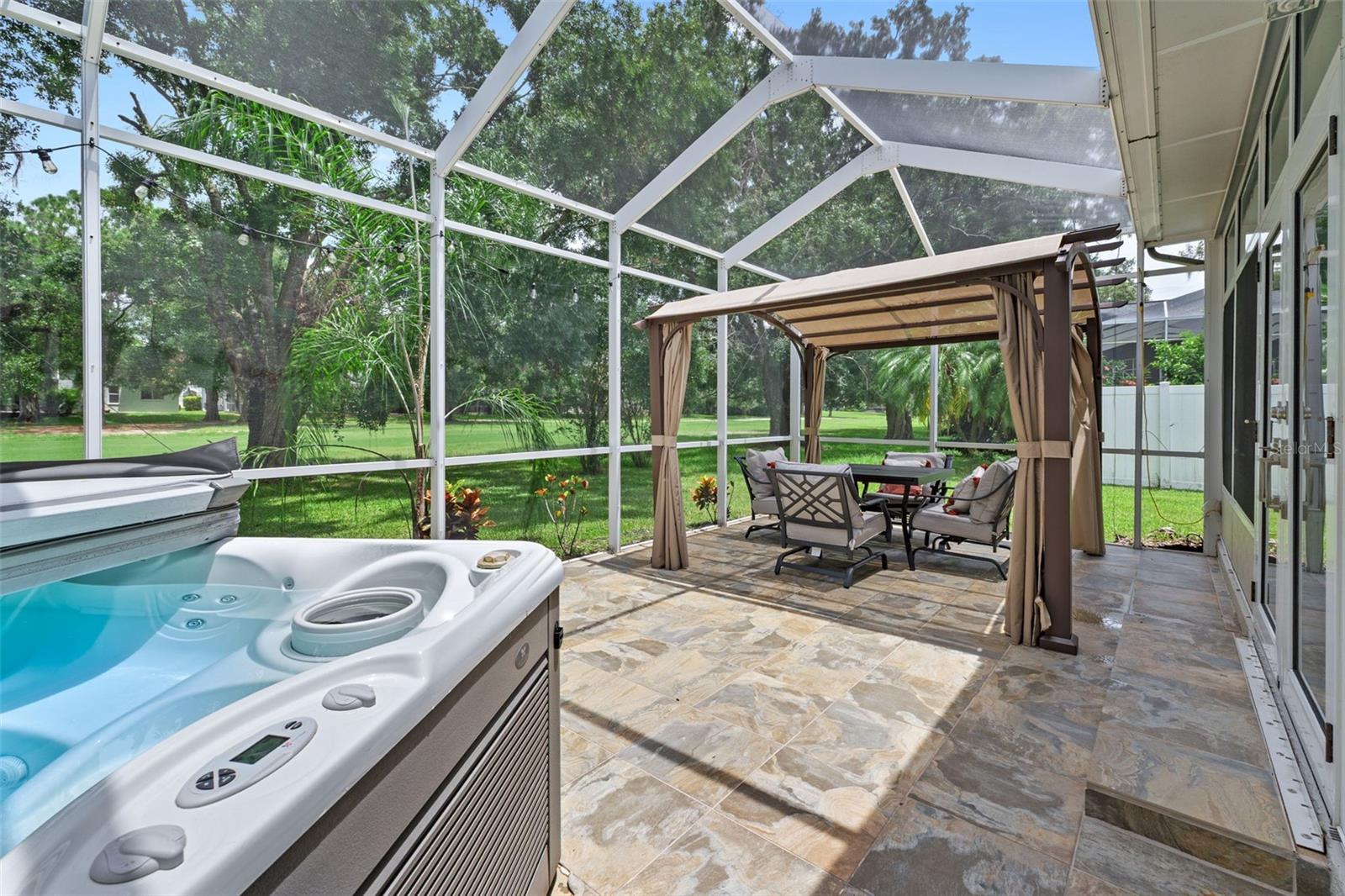 Covered Gazebo Stays