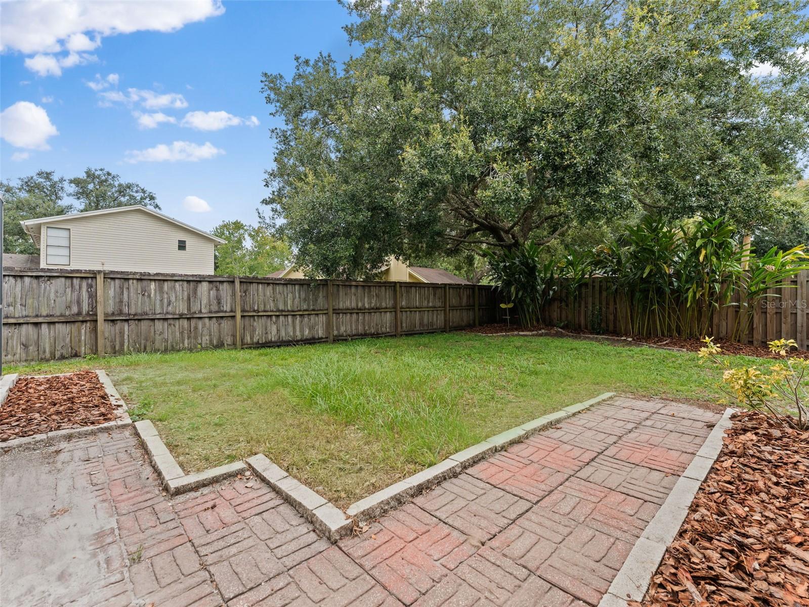 Backyard for outdoor games!