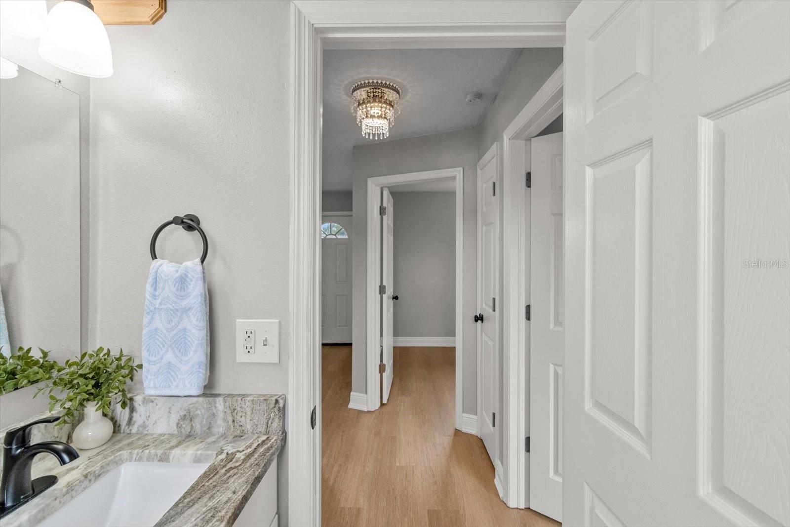 Touches of charm and detail throughout the home.