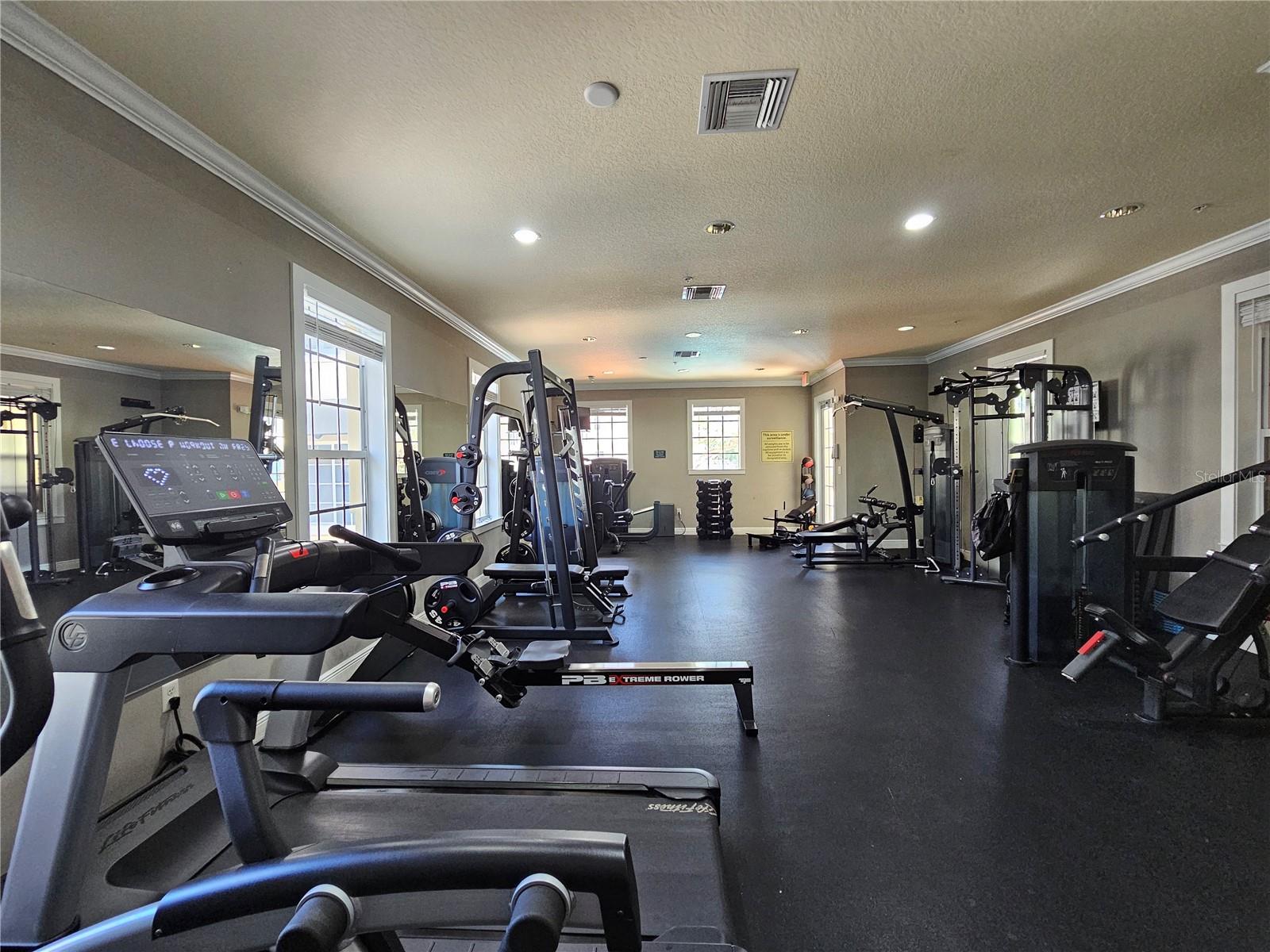 Fitness room is legit