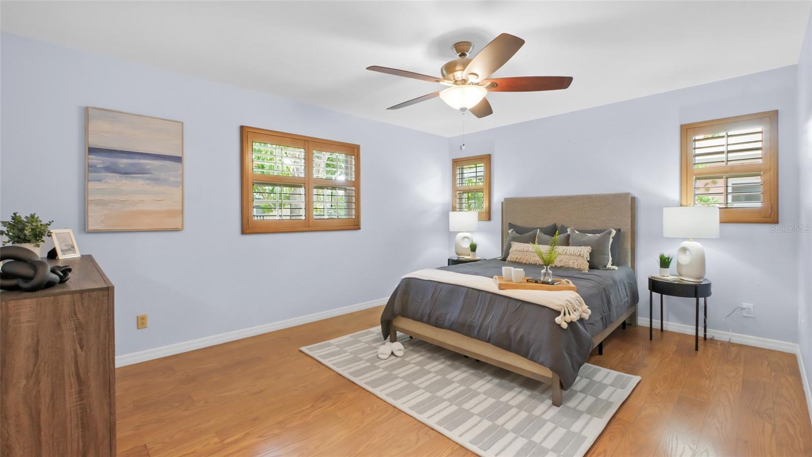 First floor Primary Suite