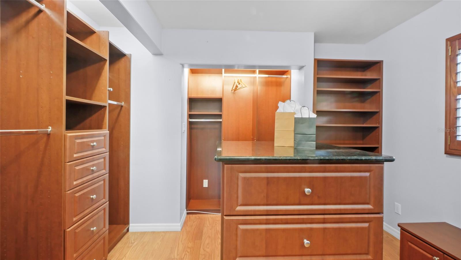 Incredible, custom en-suite closet