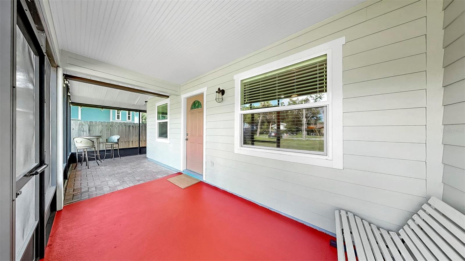 Screened Front Porch