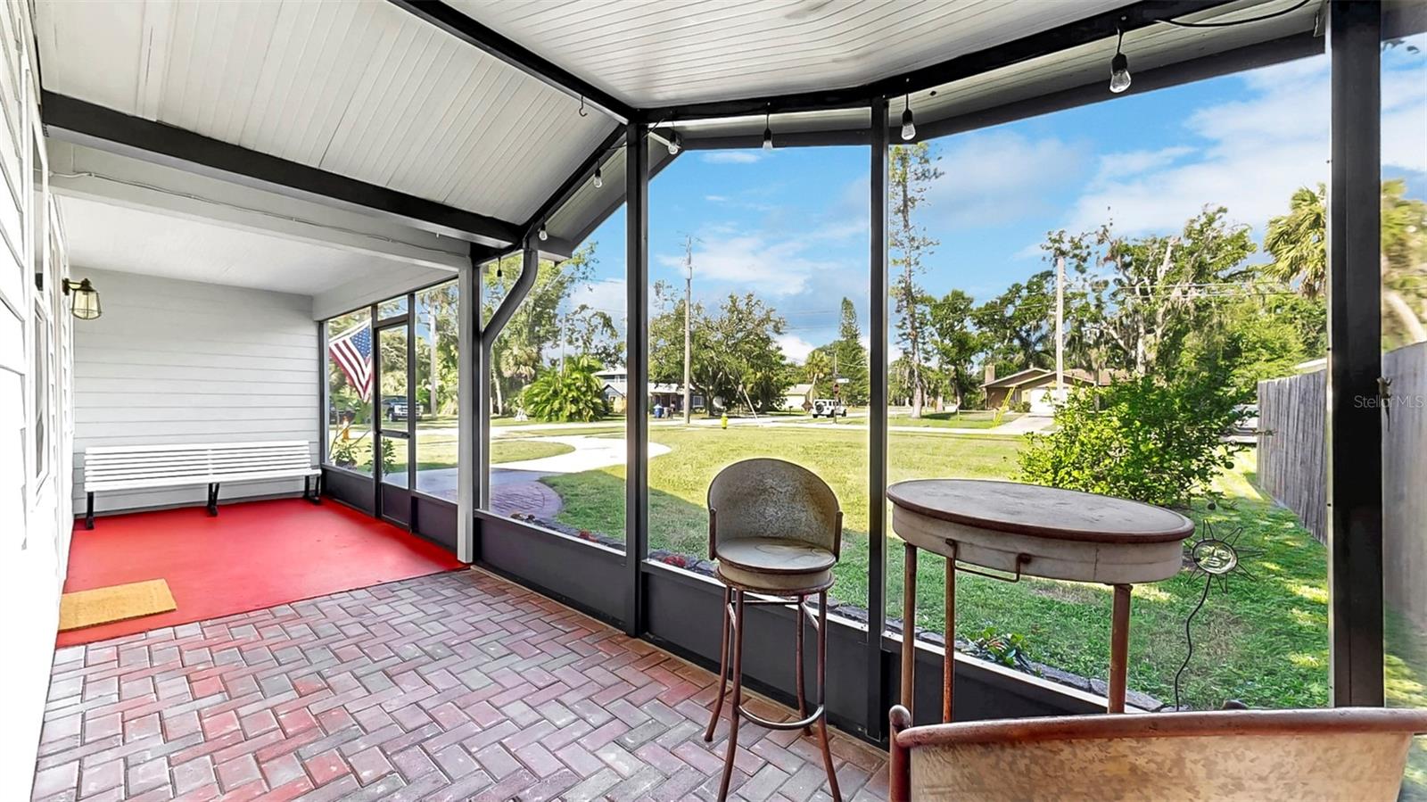 Screened Front Porch